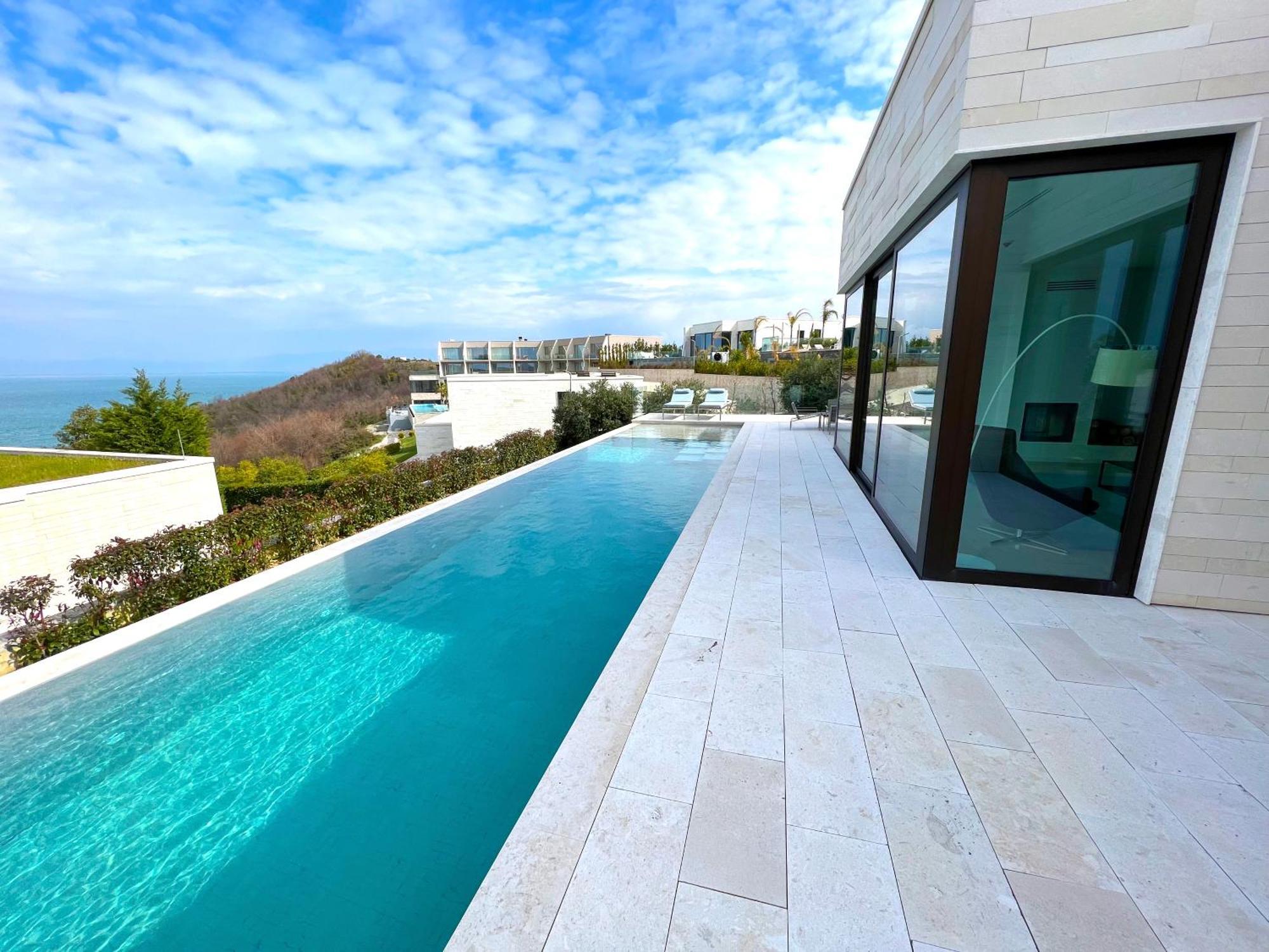 Deluxe Villa Jante Infinity Pool Durres Exterior photo